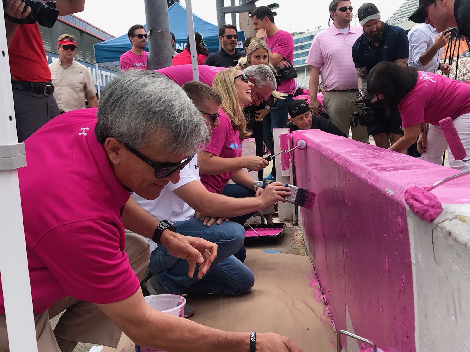 Paint Pit Wall Pink